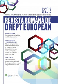 Revista romana de drept european nr. 6 2012